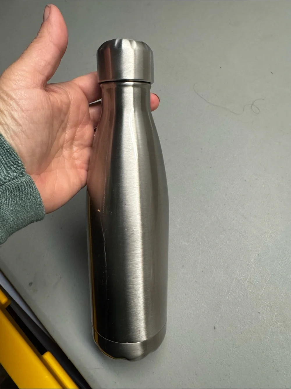 Rodan + Fields‎ Metallic Silver Insulated Bottle with White Logo